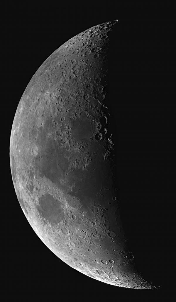 Moon (pano) - Astrophotography