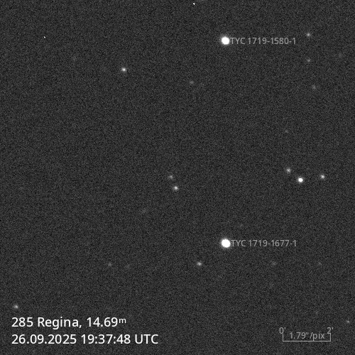 (285) Regina - Astrophotography