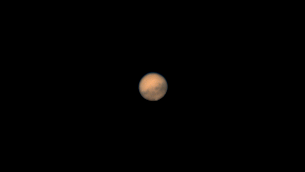 Mars at opposition. October 13, 2020. - Astrophotography