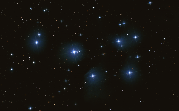 Pleiades from October 15, 2022 - Astrophotography