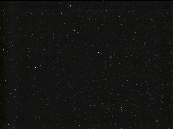 The region of the sky near the Dumbbell Nebula - Astrophotography