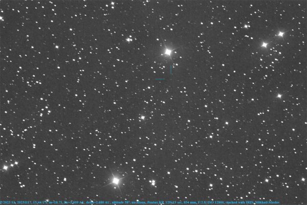 P/2023 S1 - Astrophotography