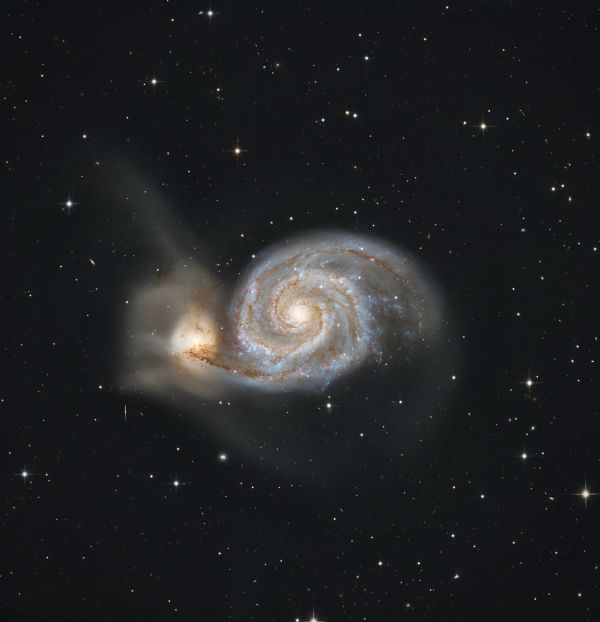 Whirlpool Galaxy M51 - Astrophotography