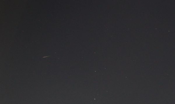 Perseid meteor shower (crop) - Astrophotography