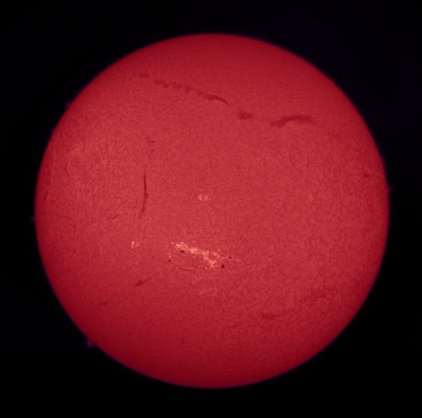 Sun (chromosphere) 08:49 UTC+05 24.06.2025 - Astrophotography