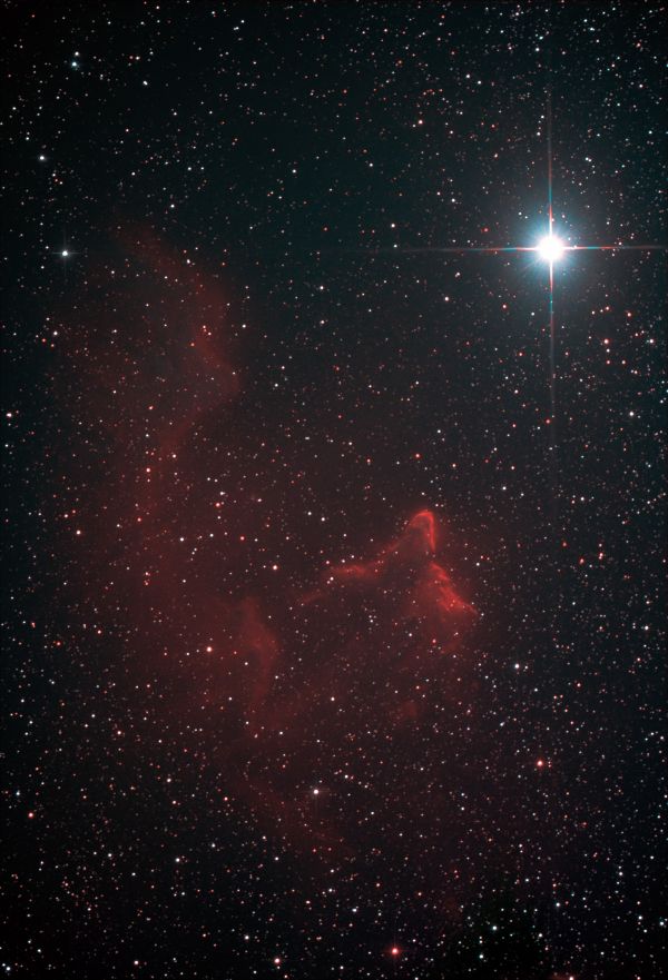 IC59 and IC63 - The Ghost of Cassiopeia. - Astrophotography