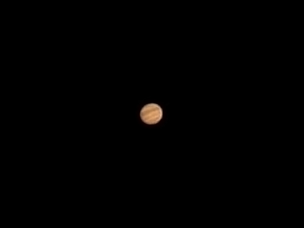 First photo of Jupiter - Astrophotography