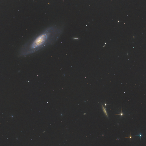 M106 and NGC4217 - Astrophotography
