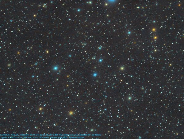C/2020 R7 ATLAS - Astrophotography