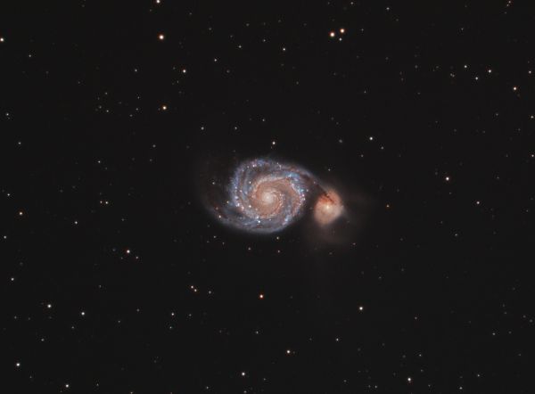 M51 (NGC 5194) - Astrophotography