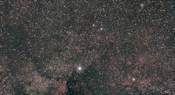 The region of the North America Nebula and the star Sadr - Astrophotography