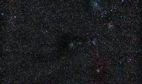 M38 - Starfish Cluster and M36 - Pinwheel Cluster - Astrophotography