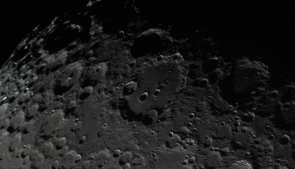 Moon, fragment - Astrophotography
