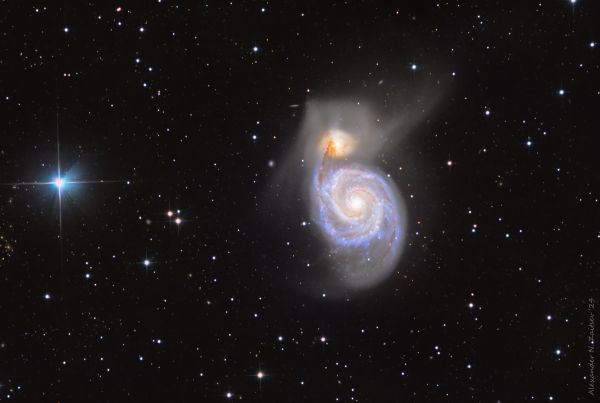 M51 in LRGB - Astrophotography