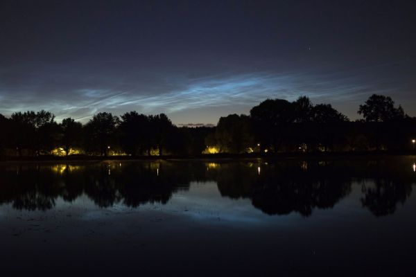 Noctilucent clouds in Moscow 07.07.2024 - Astrophotography
