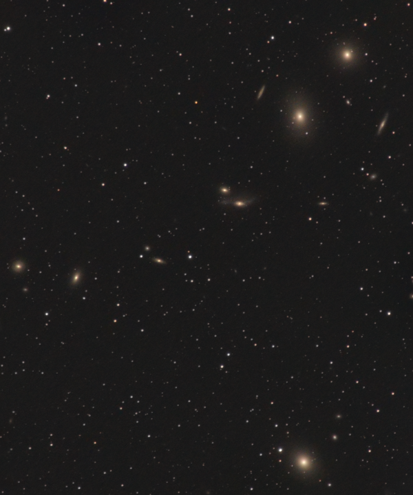 Markarian's Chain and M87 - Astrophotography