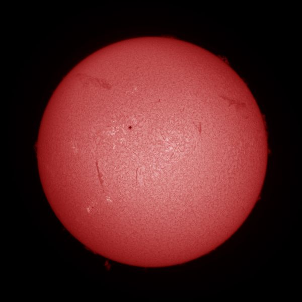 Sun (chromosphere) 18.05.2025 12:37 UTC+03 - Astrophotography