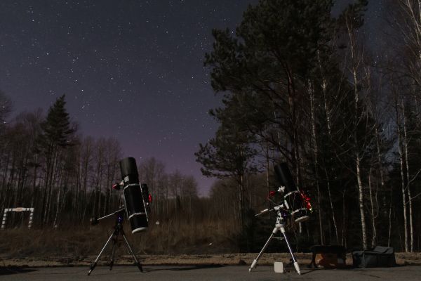 Double shooting - Astrophotography