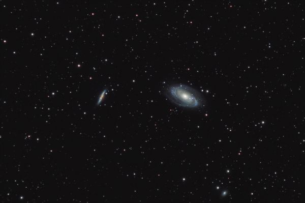 M81 and M82 (Bode's Galaxy and the Cigar Galaxy) - Astrophotography