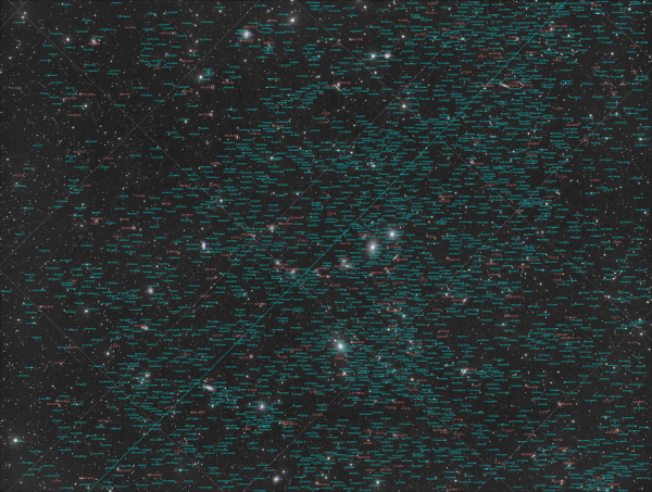 Virgo Cluster-Annotated NGC+PGC - Astrophotography