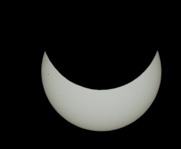 Partial solar eclipse in Moscow on October 25, 2022 - Astrophotography