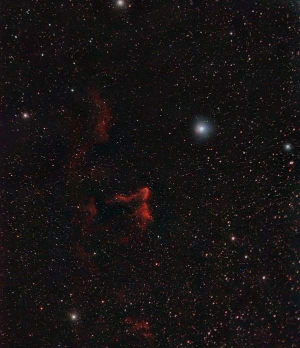 Ghost of Cassiopeia (IC 63) - Astrophotography