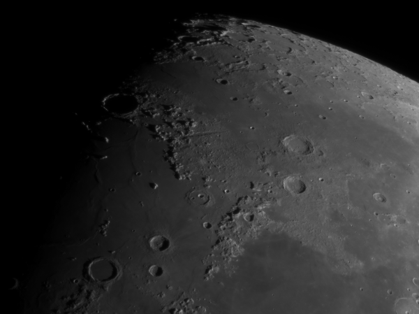 Lunar landscape - Astrophotography