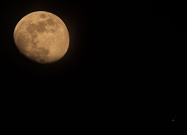 Moon and Jupiter 13.07.2019 - Astrophotography