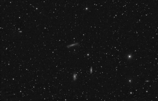 Triplet in the constellation Leo - Astrophotography