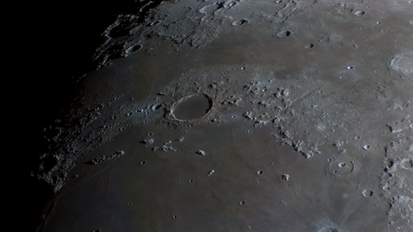 Plato with the Alpine Valley - Astrophotography