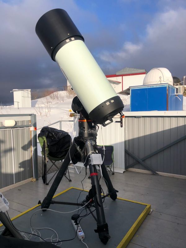 The astrograph is set up! - Astrophotography