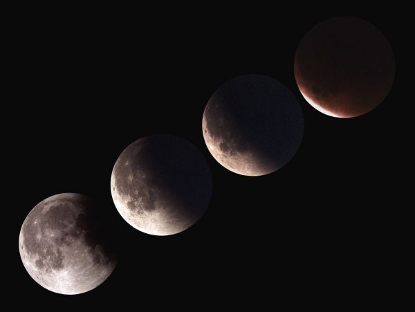 Total Moon eclipse 16.09.1997 - Astrophotography
