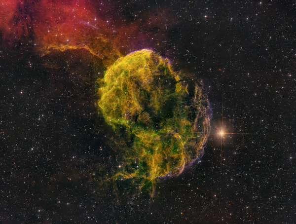 IC443 (Jellyfish Nebula) - HSO Final v2 - Astrophotography