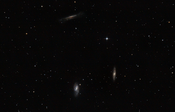 The Leo Triplet - Astrophotography