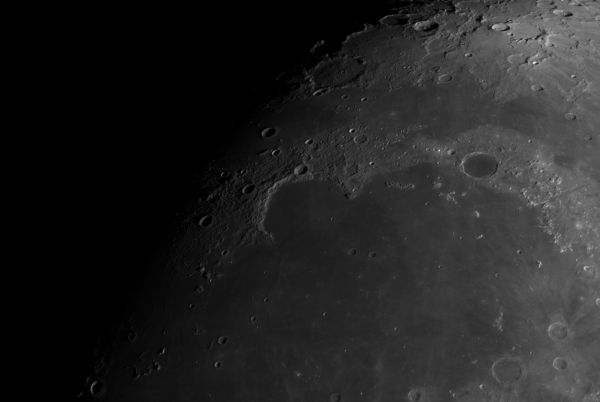 Moon. Sinus Iridum and surrounding area. 08.27.23 - Astrophotography