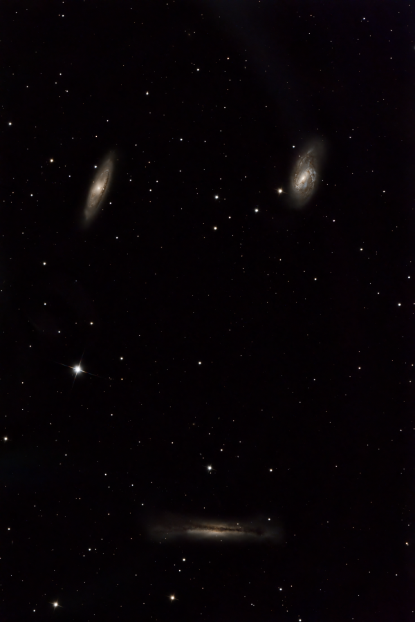 Leo Triplet - Astrophotography
