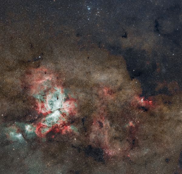Carina nebula region - Astrophotography