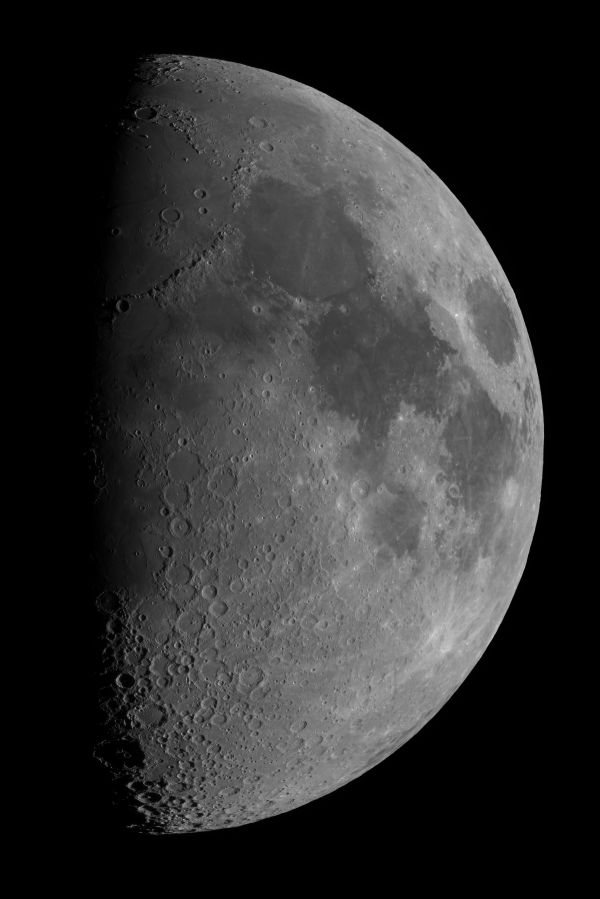 First Quarter Moon - Astrophotography