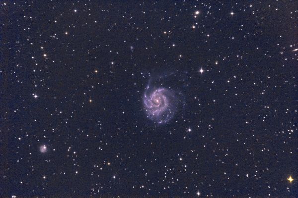 Galaxia del Molinete, M101 - Astrophotography
