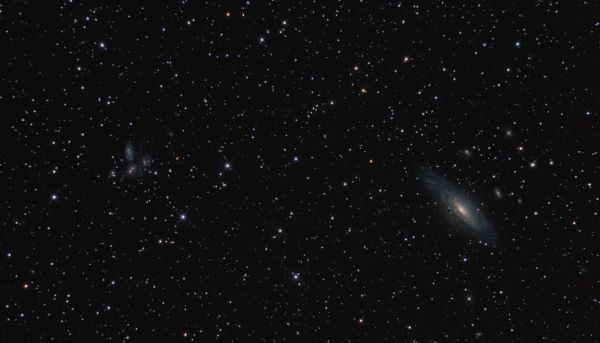 NGC 7331 and Stephan's Quintet - Astrophotography