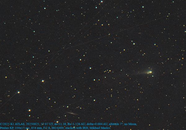 C/2025 K1 ATLAS - Astrophotography