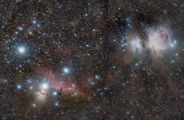 Orion. Mosaic 2x2. More light. - Astrophotography