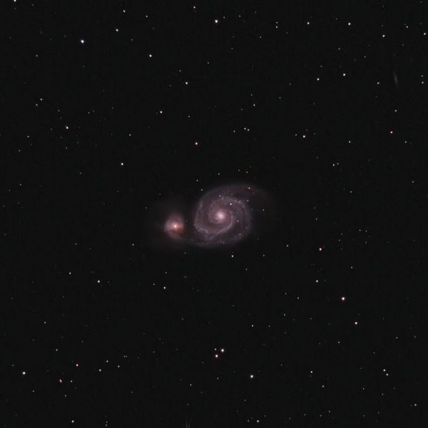 M51 Pinwheel Galaxy - Astrophotography