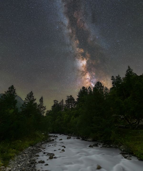 Marukh Gorge, Marukha River - Astrophotography