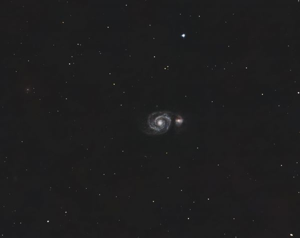Whirlpool Galaxy (M 51) - Astrophotography