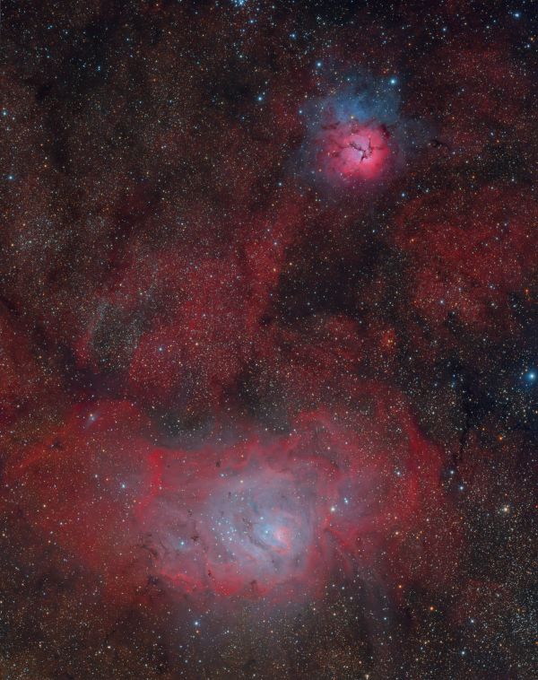 M8_M20_mosaic - Astrophotography