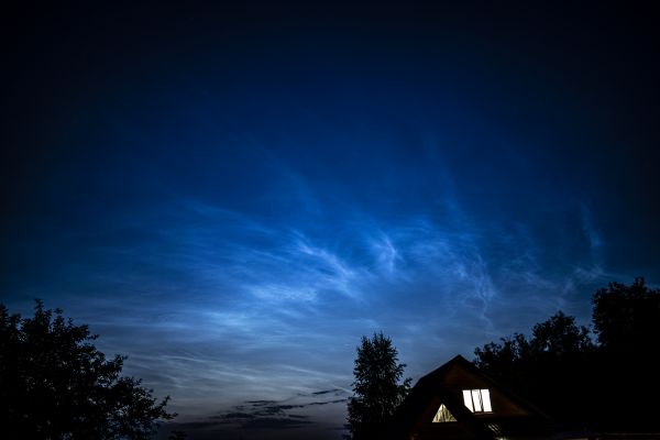 Noctilucent clouds - Astrophotography