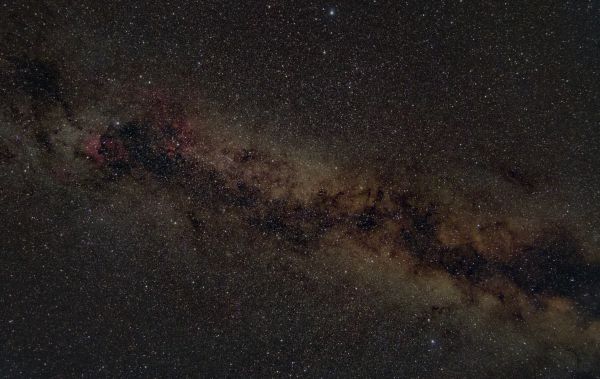 Milky Way In Summer Triangle - Astrophotography