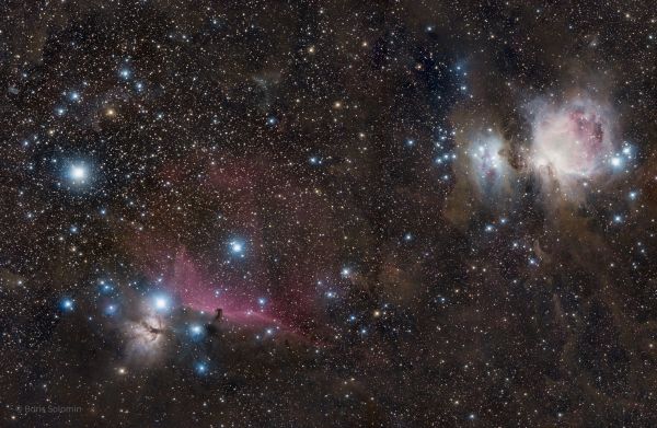 Orion. Mosaic 2x2 - Astrophotography