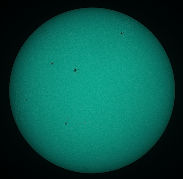 Sun Oiii 22.09.24 - Astrophotography